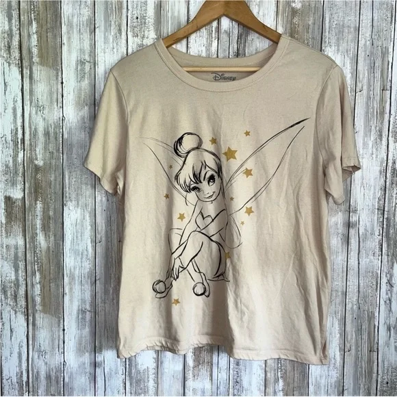 Disney Tinker Bell Tan Tee - Picture 2 of 5